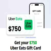 $750 Uber Eats